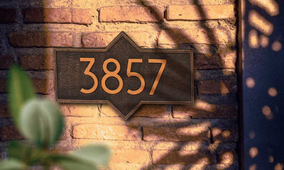 New Product Collection: Modern Address Plaques