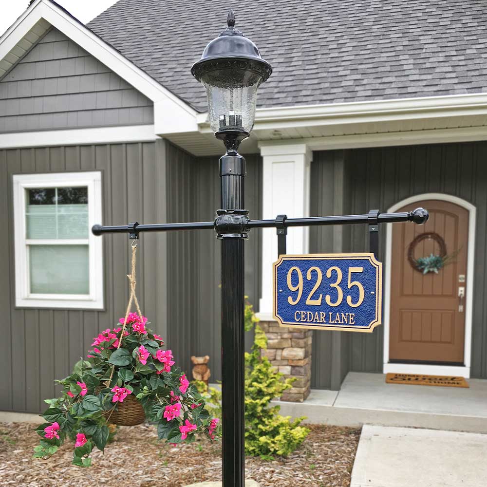 address-plaque-post-decorative-post-for-displaying-plaque