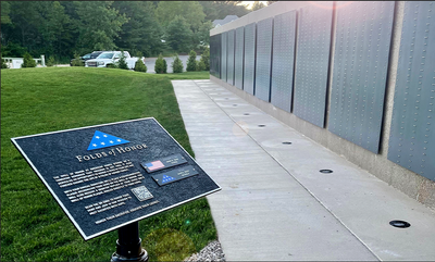 Signatures Most Inspirational Project: Folds of Honor Memorial Walkway