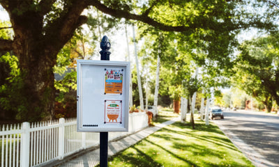 NEW PRODUCT - COMMUNITY NOTICE BOARD ASSEMBLY