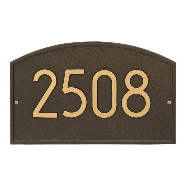 Legacy Modern House Number Plaque