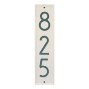 Delaware Modern Vertical Address Plaque