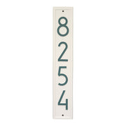 Extension Modern Vertical House Number Plaque