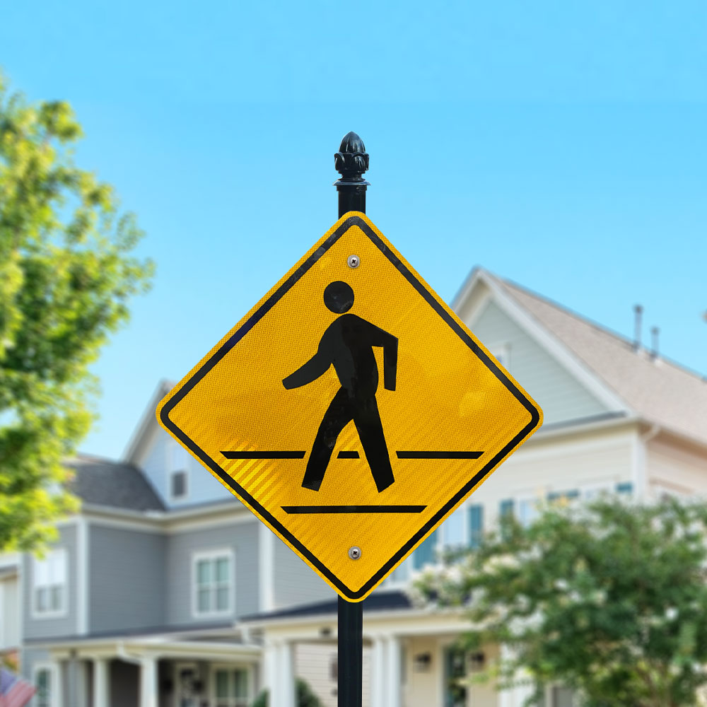 Pedestrian Symbol Sign | Traffic and Road Signs