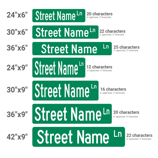 Decorative Street Sign Blades | Custom Metal Street Signs