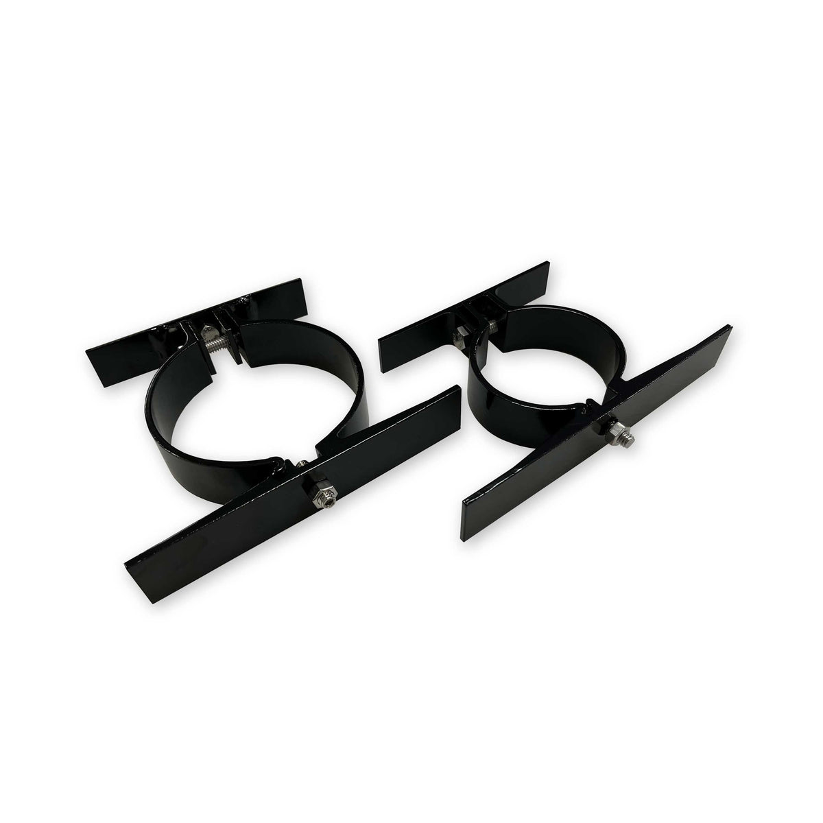 Solid Sign Mount Traffic Sign Mounting Brackets | Double-Sided Interlocking Aluminum