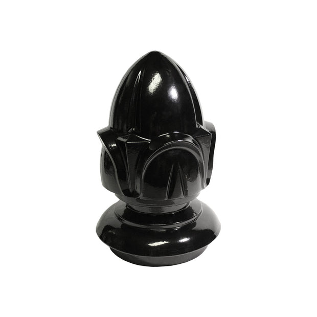 acorn finial post cap for 3 inch round posts