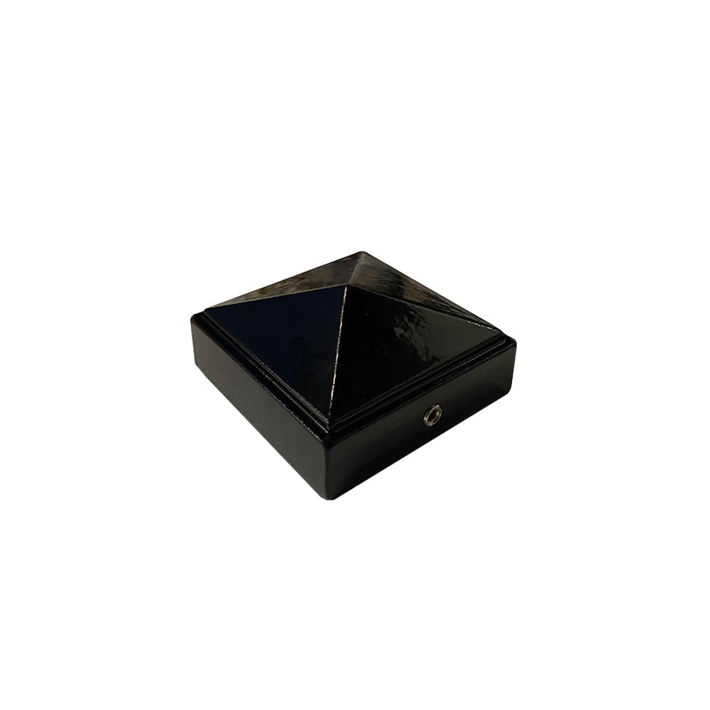 Sign Pole Cap Newel Cast Aluminum Finial | Light, Sign Post Caps