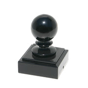 ball cap finial for 3 inch square sign posts
