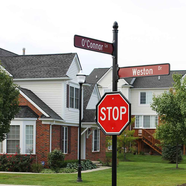 Classic Street Blade Trim | Street Sign Frame