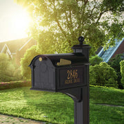 Balmoral Mailbox & Side Plaques Package