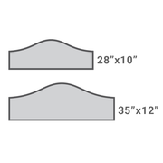 Size options for the Bell Cast Aluminum Street Sign include 28x10 and 35x12