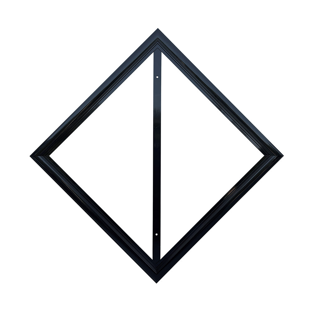 Diamond Extruded Aluminum Sign Frame | Traffic Sign Frames