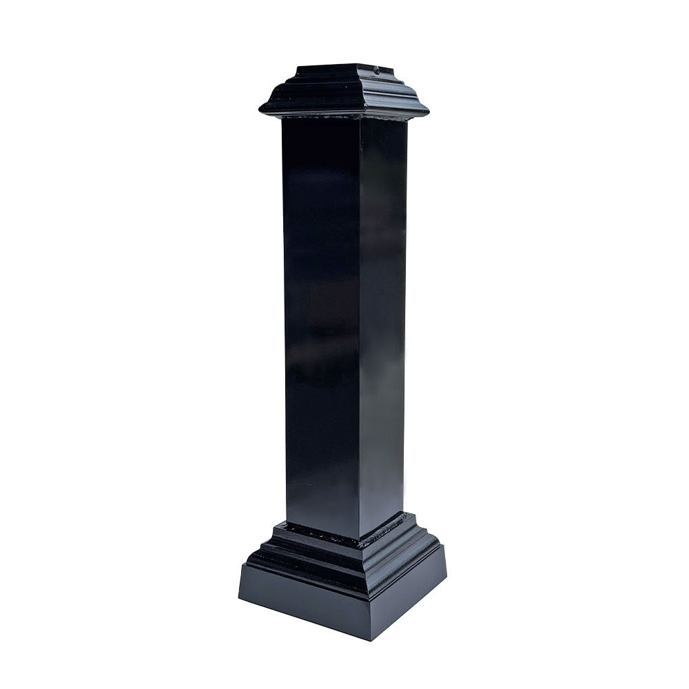 Square Solid Sign Posts Empire Square Post Base | Bases for Sign, Light Posts