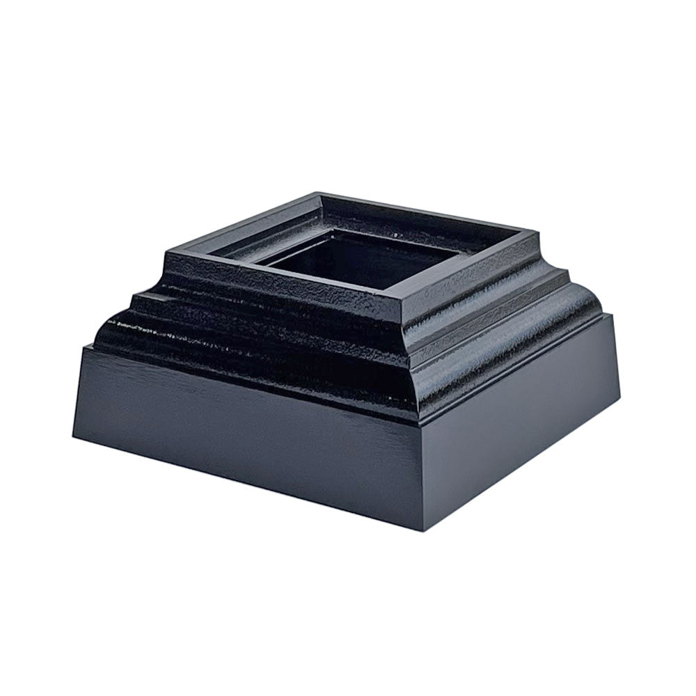 Square Base Sign Empire Square Post Base | Bases for Sign, Light Posts