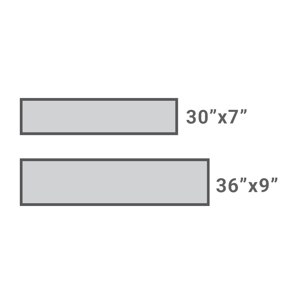 Rectangle Cast Aluminum Street Sign | Custom Metal Street Signs